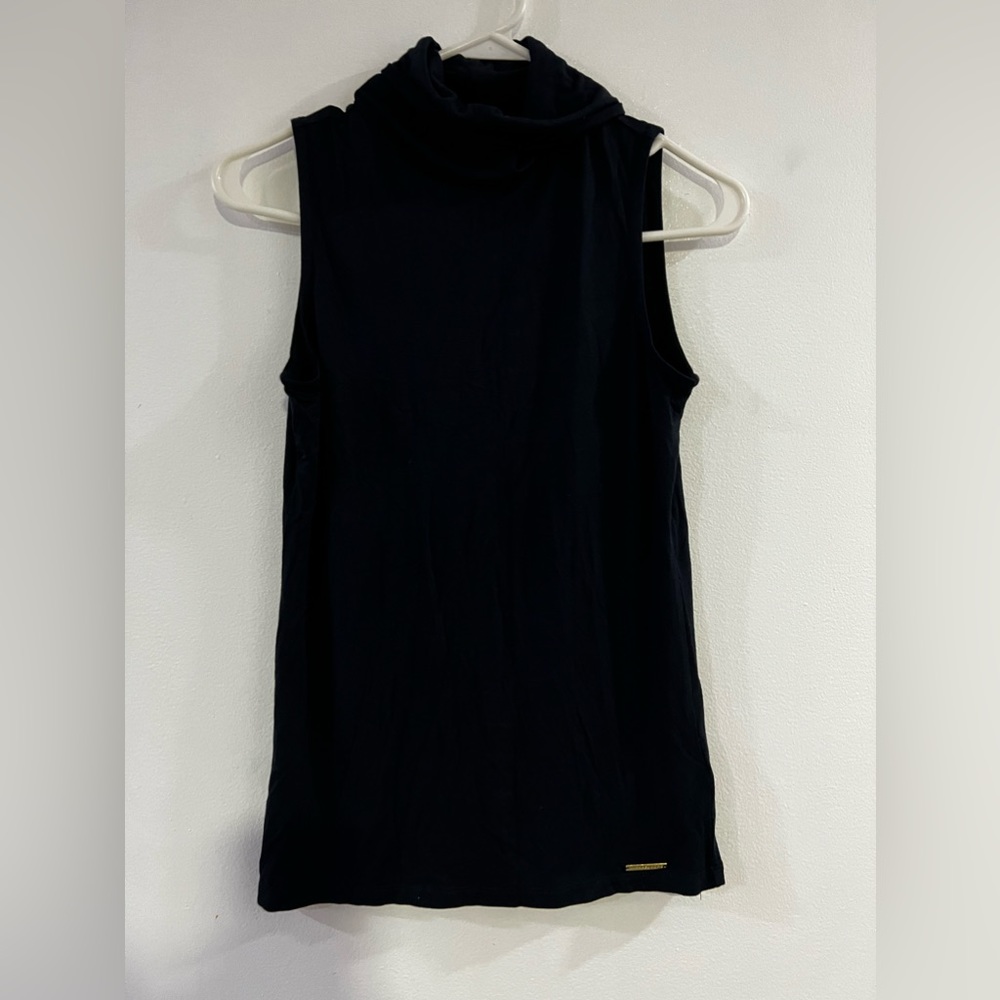 MK turtle neck sleeveless top Sz XS